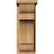 Ekena Millwork New Brighton Smooth Corbel w/Backplate, Western Red Cedar, 7 1/2"W x 12"D x 20"H COR08X12X20NEB01SWR - alternate 4